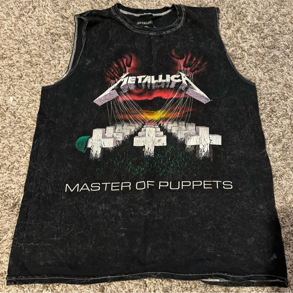 Metallica Sleeveless T-Shirt